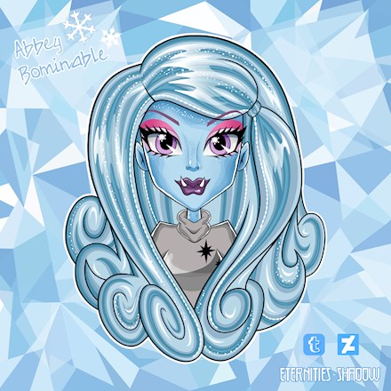 Monster High - Abbey Bominable Head Sketch